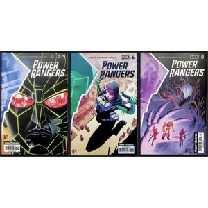 Power Rangers 3X Comic Lot #5 6 8 Matteo Scalera Regular Boom!
